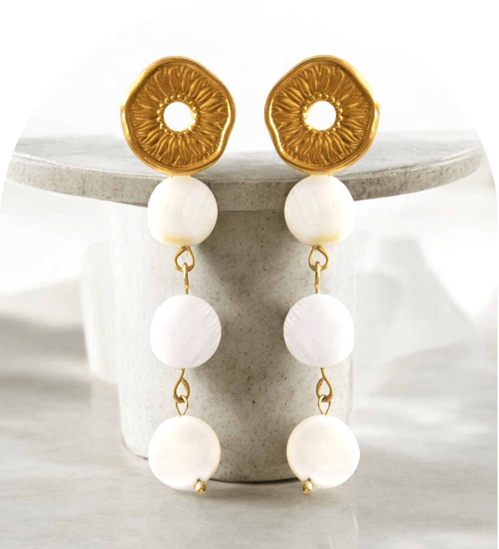 Gemstone Earrings - Luci Andy