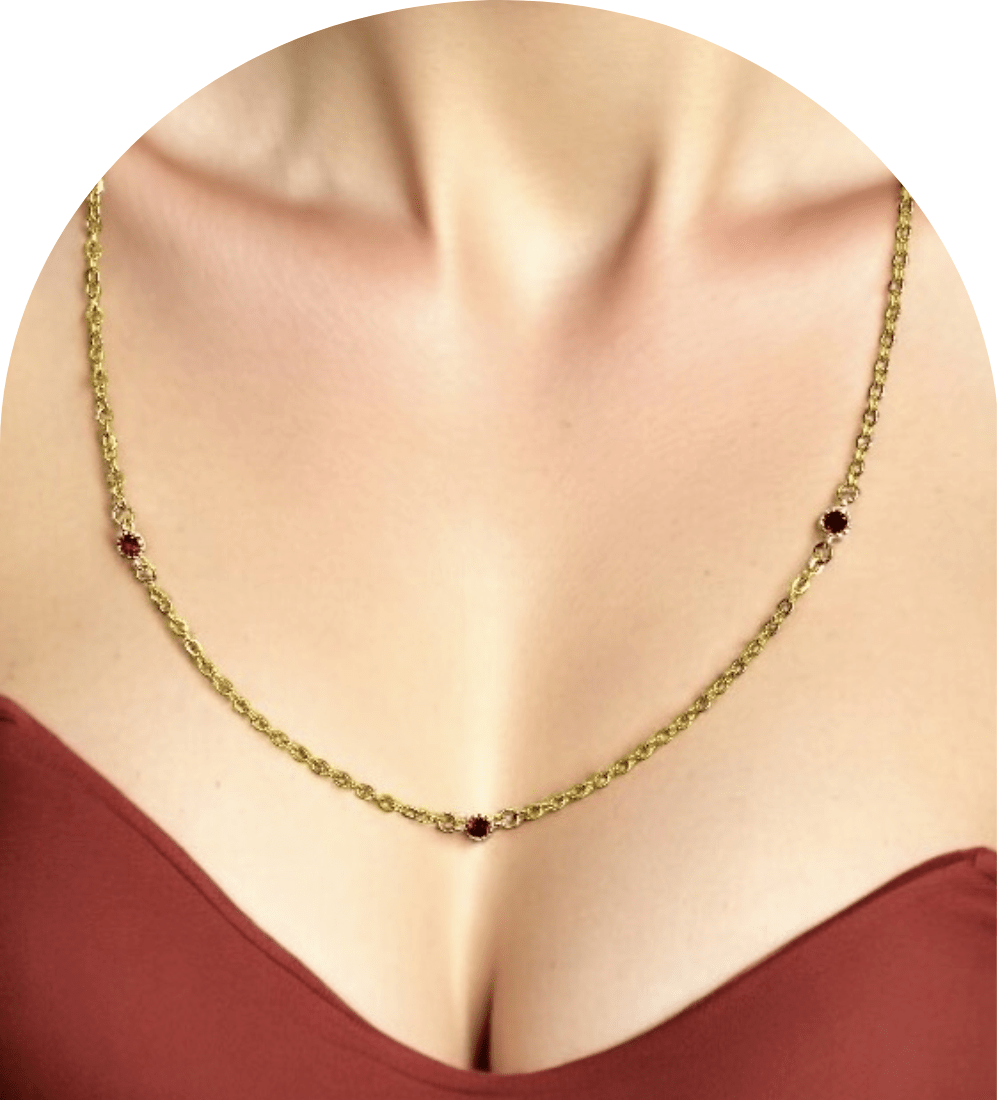 Gold Necklaces - Luci Andy