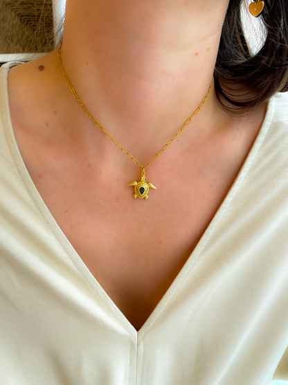 Turtle necklace