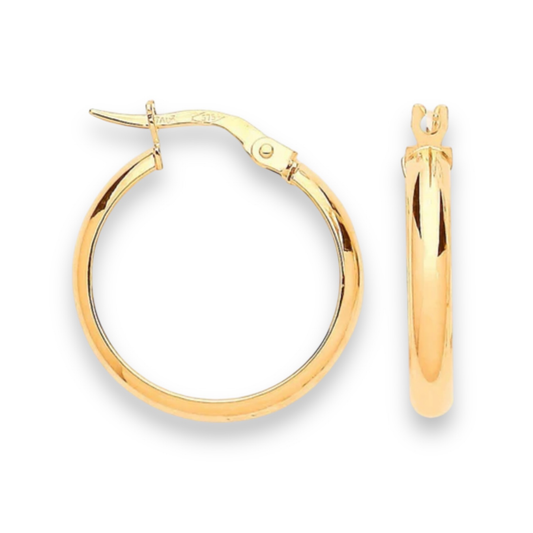 20 mm gold hoop