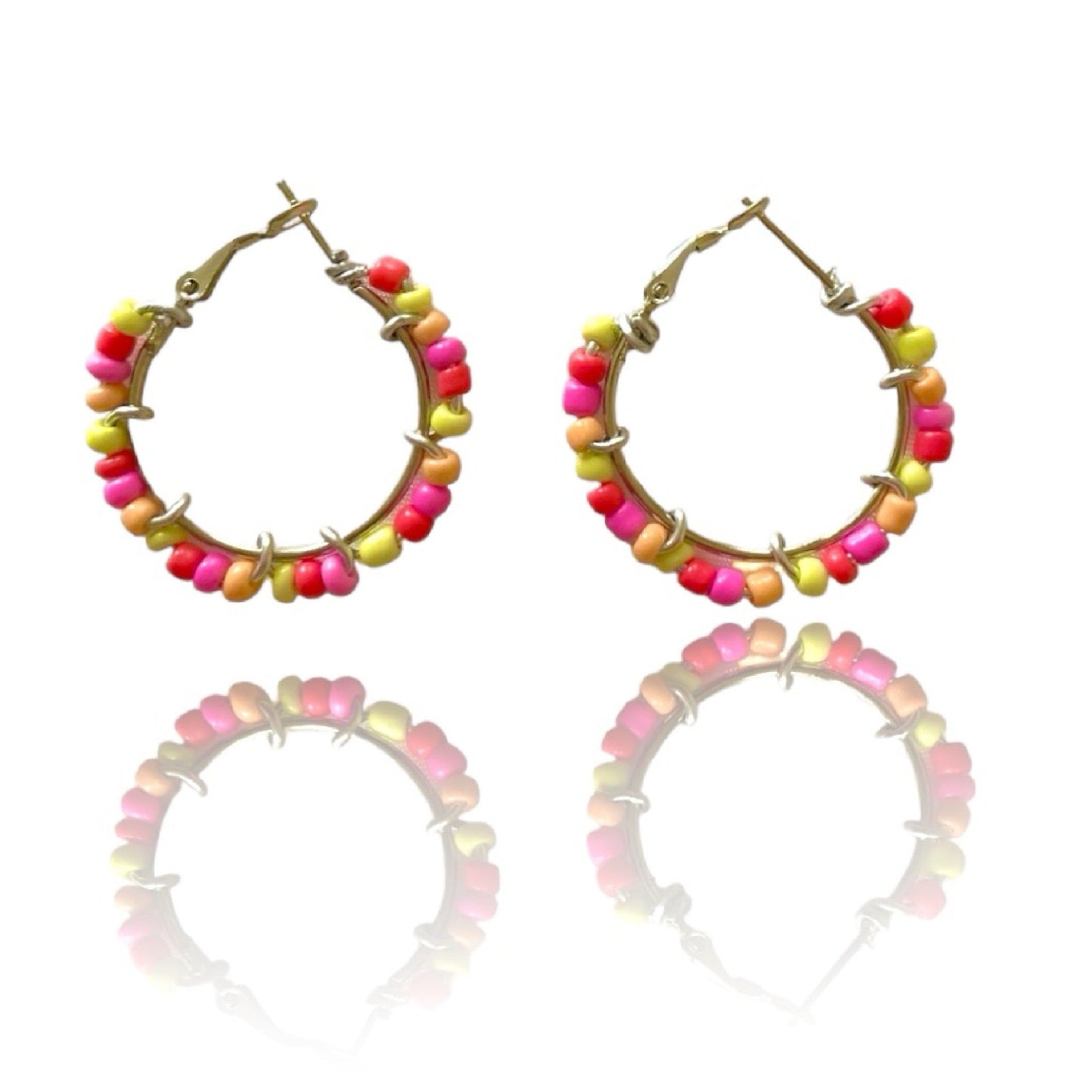 Beads hoops - Luci Andy