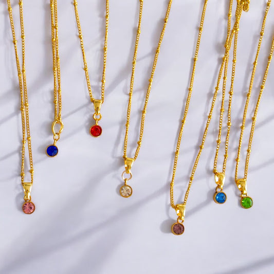 Birthstone Necklaces